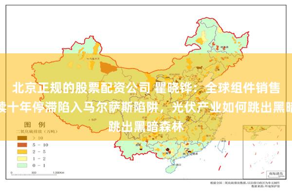 北京正规的股票配资公司 瞿晓铧：全球组件销售额连续十年停滞陷入马尔萨斯陷阱，光伏产业如何跳出黑暗森林